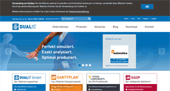 Desktop Screenshot of dualis-it.de