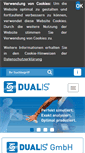 Mobile Screenshot of dualis-it.de