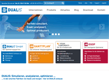 Tablet Screenshot of dualis-it.de